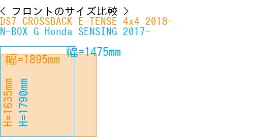 #DS7 CROSSBACK E-TENSE 4x4 2018- + N-BOX G Honda SENSING 2017-